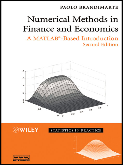 Title details for Numerical Methods in Finance and Economics by Paolo Brandimarte - Wait list